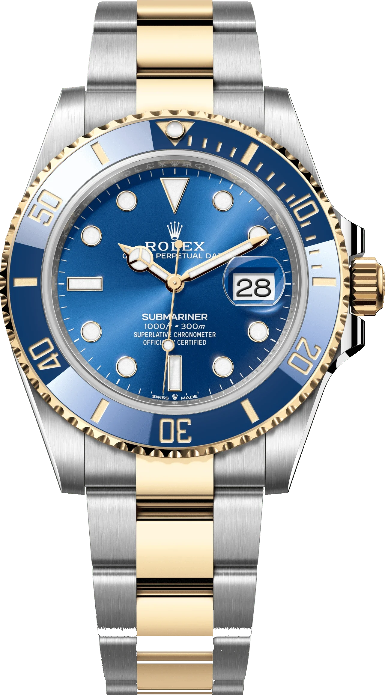 Rolex Submariner Submariner Date Two-Tone "Bluesy"