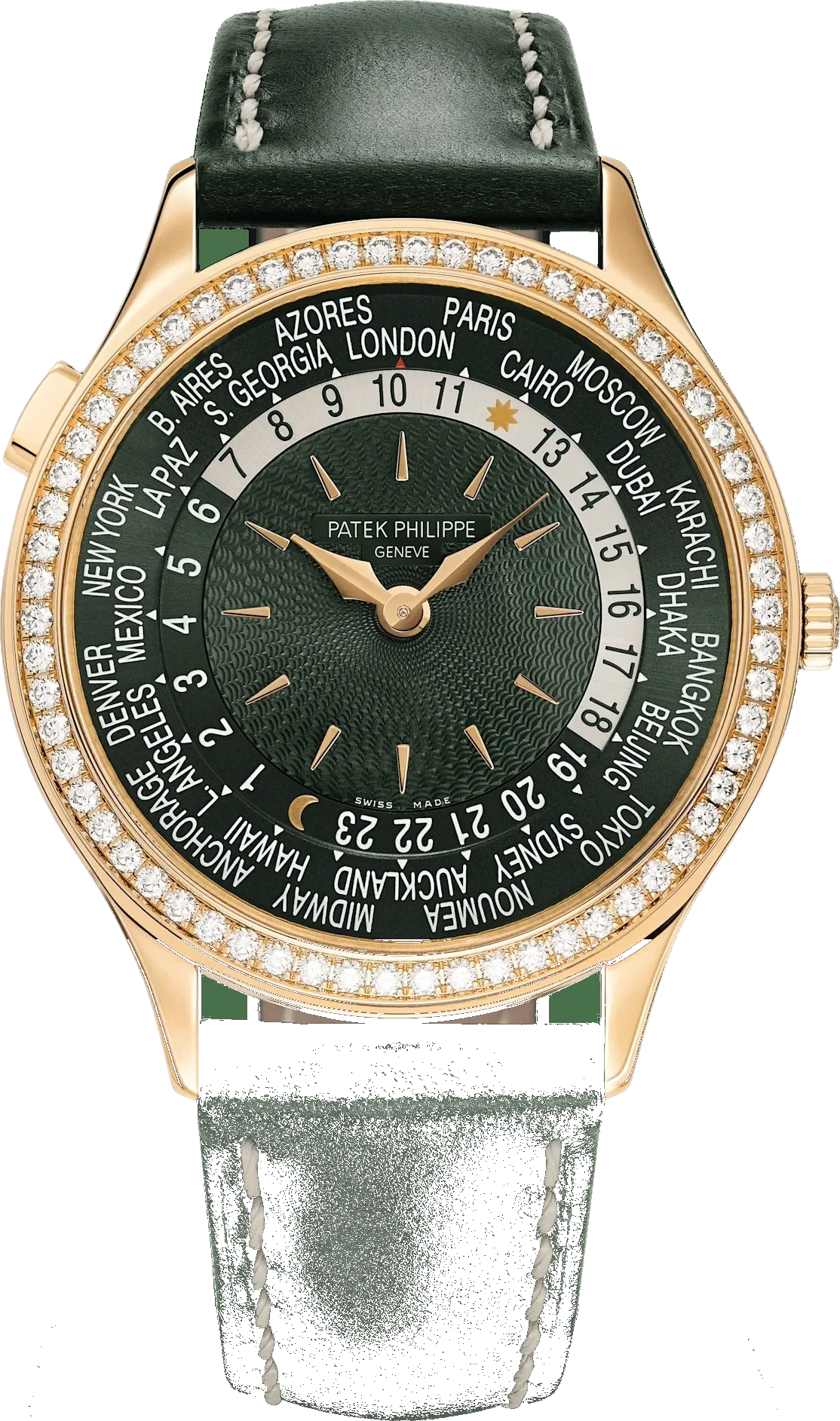 Patek Philippe World Time - time 7130 ladies